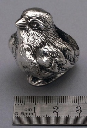 Sampson Mordan Silver Pincushion - Chick